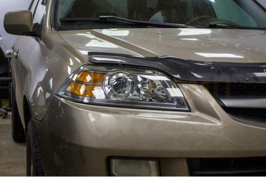 ACURA MDX заміна штатних лінз на Hella 5