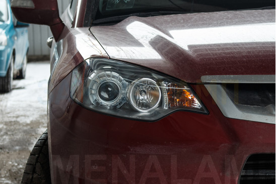 ACURA RDX заміна штатних лінз на Hella F1