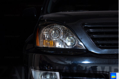 LEXUS GX - бронирование фар полиуретановой пленкой