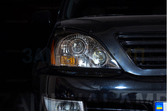 LEXUS GX - бронювання фар поліуретановою плівкою