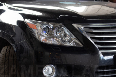 LEXUS LX 570 заміна штатних лінз на Hella F Plus