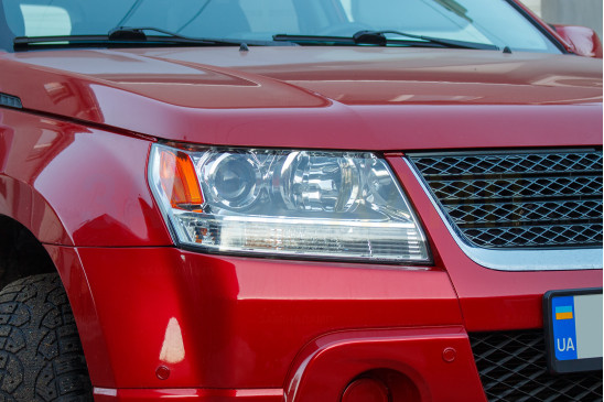 SUZUKI GRAND VITARA заміна штатних лінз на Bi-LED T-REX One