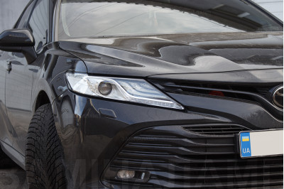TOYOTA CAMRY 70 - заміна штатних LED лінз на світлодіодні лінзи Bi-Led T-Rex Pro