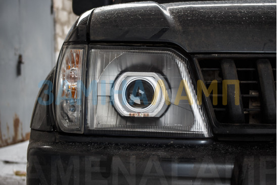 TOYOTA LAND CRUISER PRADO 90 встановлення біксенонових лінз Q5