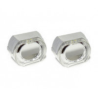 Декоративна маска для лінзи Infolight BMW 3.0 з LED габаритом