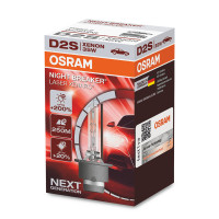 Ксеноновая лампа OSRAM 66240XNL Night Breaker Laser +200% D2S 85V 35W P32d-2 XENARC