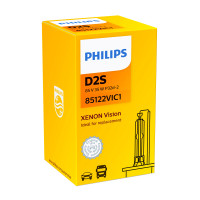 Ксеноновая лампа PHILIPS 85122VIC1 D2S 85V 35W P32d-2 Vision