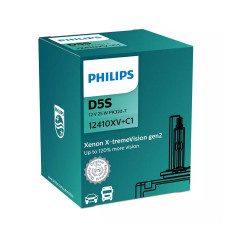 Ксенонова лампа Philips Xenon D5S X-treme Vision gen2 12410XVC1 +150%