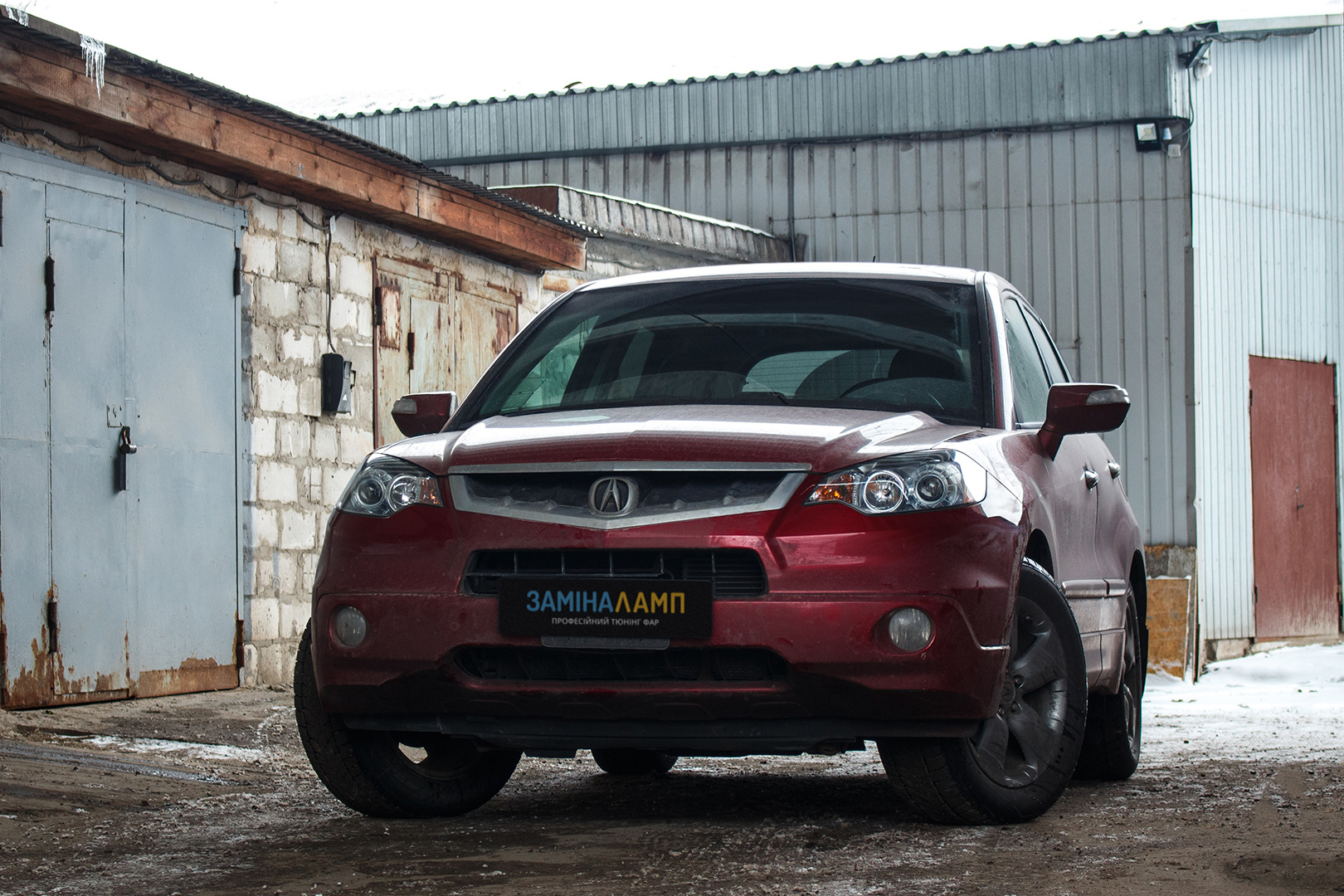 Acura RDX заміна штатних лінз на Hella F1