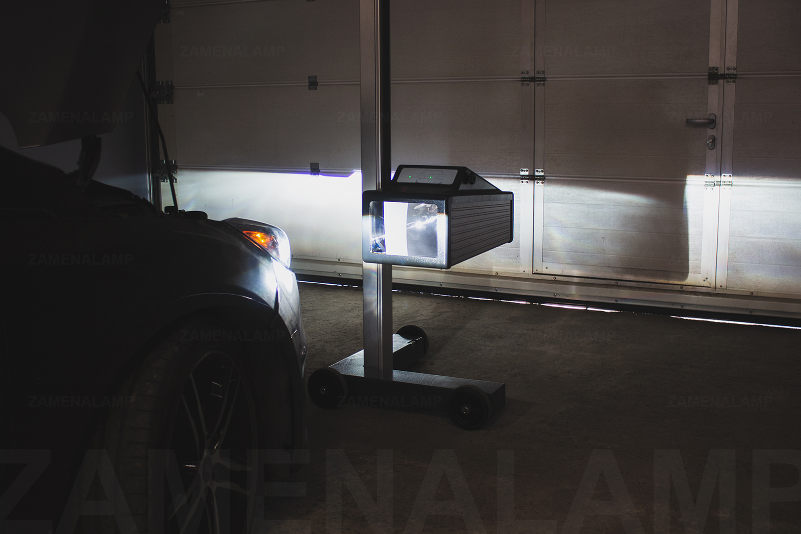 Після встановлення лінз Hella 3R Universal ми відрегулювали фари на приладі MAHA MLT 3000 - Ford Focus ST
