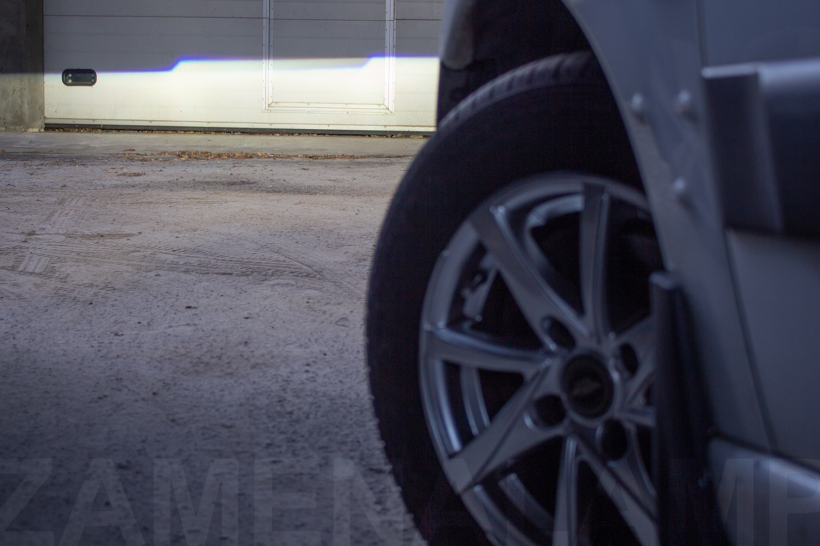 Ближнє світло фар Peugeot Partner ПІСЛЯ встановлення біксенонових лінз Koito Q5